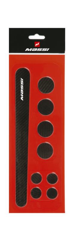 MASSI Kit protectores adhesivos cuadro y vainas BTT MTB CARBON 33470