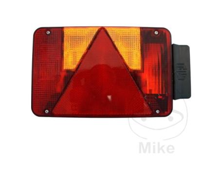 left-side rear trailer light