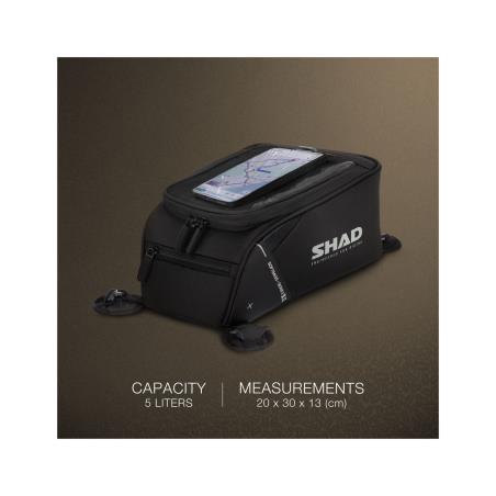 SHAD Small storage bag with magnets X0SL121M