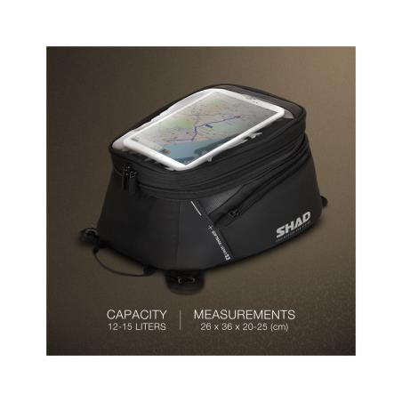 SHAD Tank bag with strap system X0SL201F