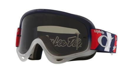 OAKLEY Gafas de protección para motocross lentes ahumados oscuros O-FRAME MX - TLD RWB STARS 8009657