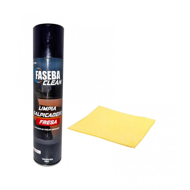 FASEBA CLEAN Strawberry scented dashboard cleaner cloth 400 ML 18284A