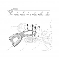 SHAD Anchor for deposit bag CLICK SYSTEM FAST M012CS