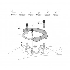 SHAD Anchor for deposit bag CLICK SYSTEM FAST Y017CS