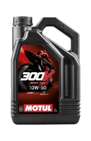 MOTUL Engine lubricating oil 300V ROAD RACING 10W50 4L 112535