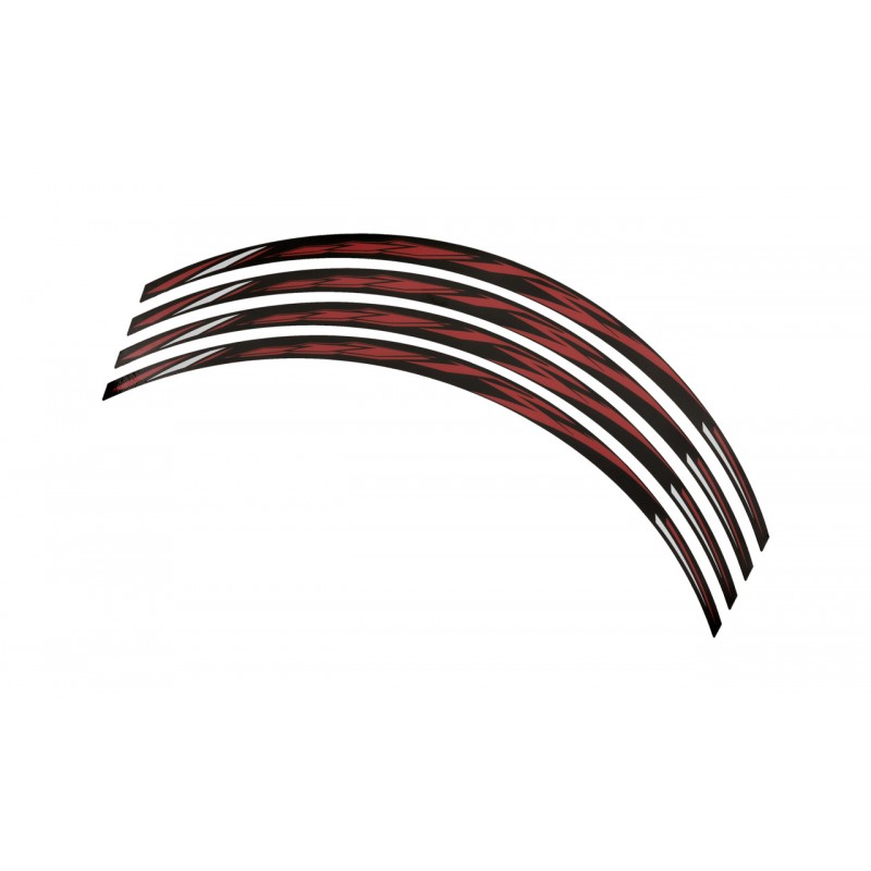 4 vinyl adhesive strips in arch for wheels