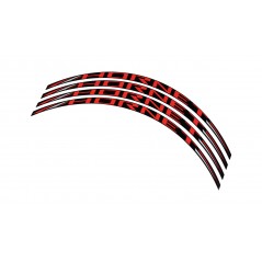 4 vinyl adhesive strips in arch for wheels