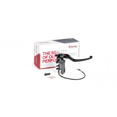 BREMBO Brake master cylinder with long folding lever UPGRADE PR17 RCS CORSACORTA 1147138