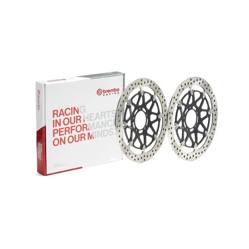 BREMBO Juego de discos freno redondo flotante UPGRADE T-DRIVE PAREJA 1147218