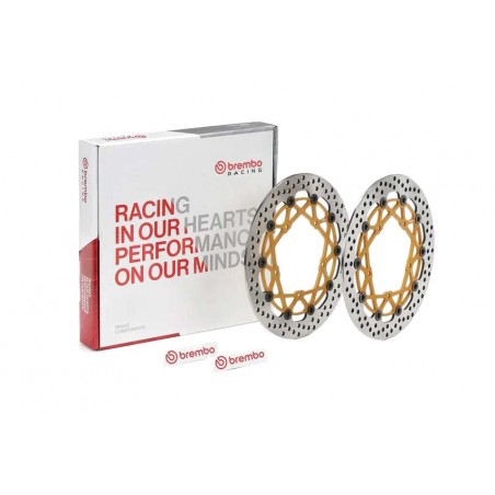 BREMBO Juego de discos freno redondo flotante UPGRADE SUPERSPORT PAREJA 1147219