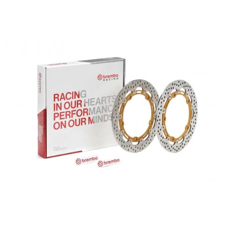 BREMBO Set of round floating brake discs UPGRADE SUPERSPORT 1147296