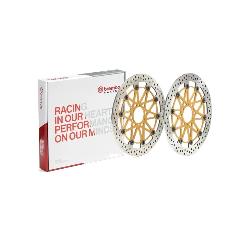 BREMBO Set of round floating brake discs UPGRADE SUPERSPORT 1147338