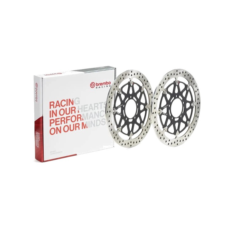 BREMBO Set of round floating brake discs UPGRADE T-DRIVE 1147367