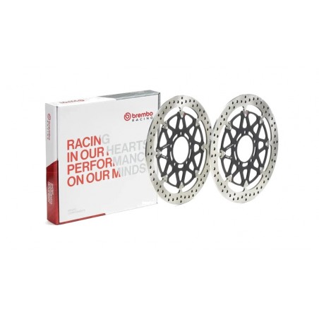 BREMBO Set of round floating brake discs UPGRADE T-DRIVE 1147367