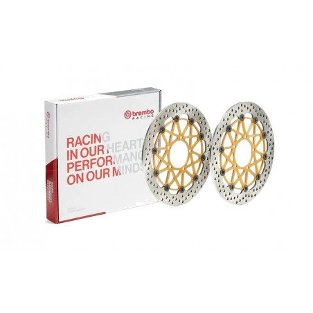 BREMBO Front and Rear Brake Discs UPGRADE SUPERSPORT 208973756 1147408