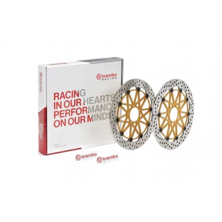 BREMBO Set of round floating brake discs UPGRADE SUPERSPORT 1147423
