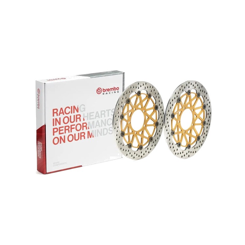 BREMBO Set of round floating brake discs UPGRADE SUPERSPORT 1147485