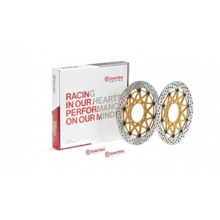 BREMBO Set of round floating brake discs UPGRADE SUPERSPORT 1147502