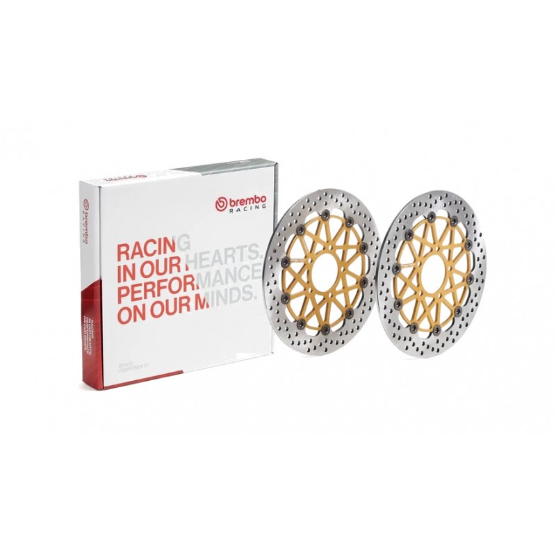 BREMBO Front and Rear Brake Discs UPGRADE SUPERSPORT 208973716 1147517