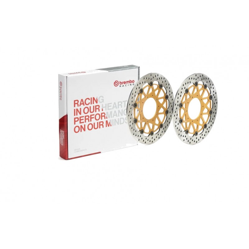 BREMBO Set of round floating brake discs UPGRADE SUPERSPORT 1147542