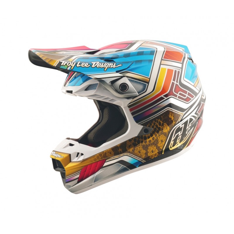 TROY LEE DESIGNS Enduro offroad motocross helmet SE5 CARBON LOWRIDER 8009840004VAR