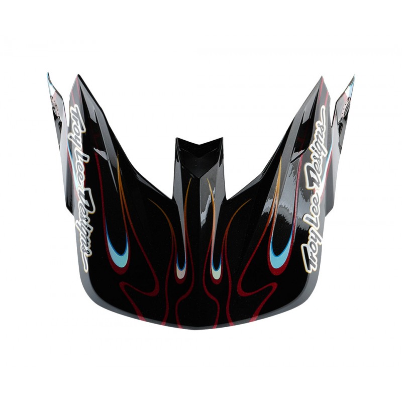 TROY LEE DESIGNS Visera de recambio para casco SE5 CARBON TORCHED 8009878002