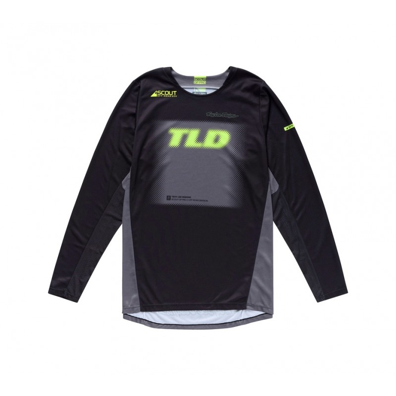 TROY LEE DESIGNS Enduro cross offroad t-shirt SCOUT GP PRO FADE OUT 8009910005VAR