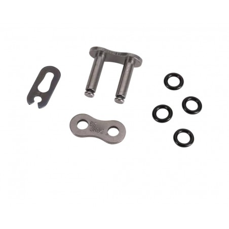 EK CHAIN Enganche de cadena tipo clip semi abierto 520SROZ2 O RING 520 1149237