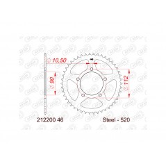 AFAM Standard Steel Plate Crown 212200-520 1149255001