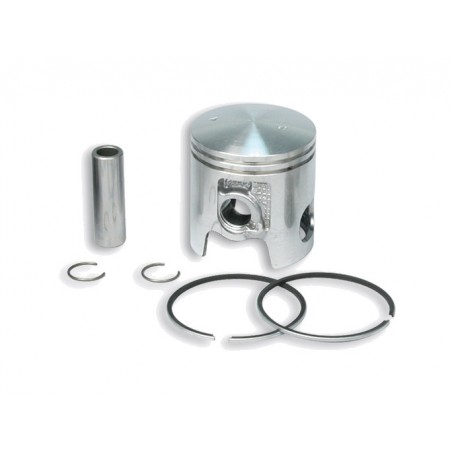 MALOSSI Piston with pin and 2 rectangular rings tolerance 0 Ø47 MM/Ø12 2T 1148113
