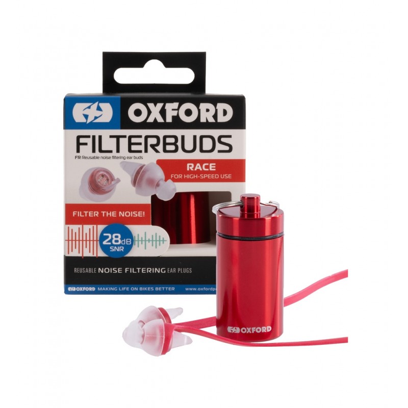 OXFORD Juego de tapones para los oídos FILTERBUDS RACE 28 SNR 1148153