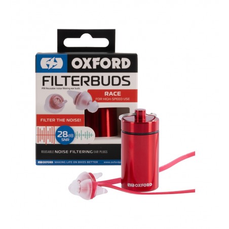 OXFORD Juego de tapones para los oídos FILTERBUDS RACE 28 SNR 1148153