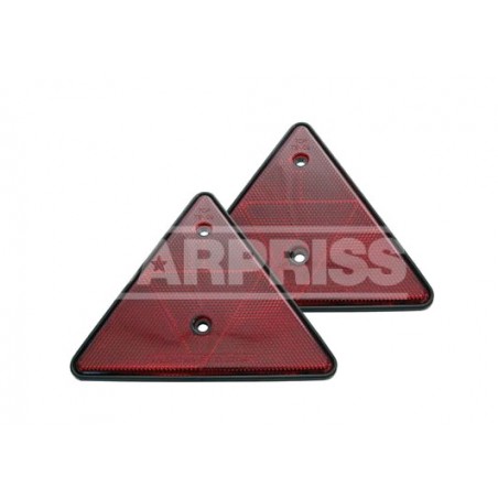 CARPRISS Triangular reflective catadioptric for screw mounting 130MM X 150MM 71513818
