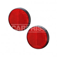 CARPRISS Adhesive Round Reflective Catadioptric 60MM (1 UNIT) 71513878VAR