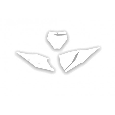 BLACKBIRD RACING Juego adhesivos porta números 1138443001