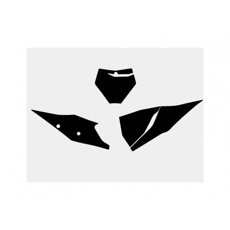 BLACKBIRD RACING Number Plate Sticker Set 1138443002