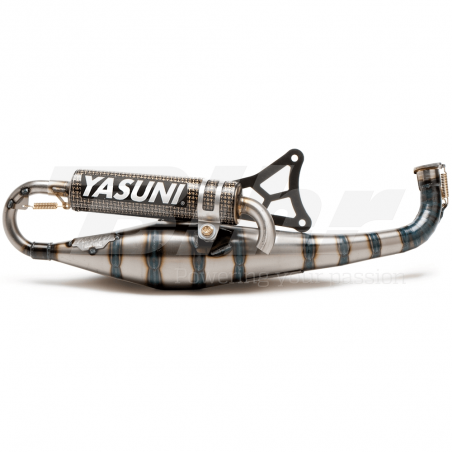 YASUNI Carbon-kevlar exhaust pipe 2T Carrera 30 Minarelli Horizontal TUB911CK 746336