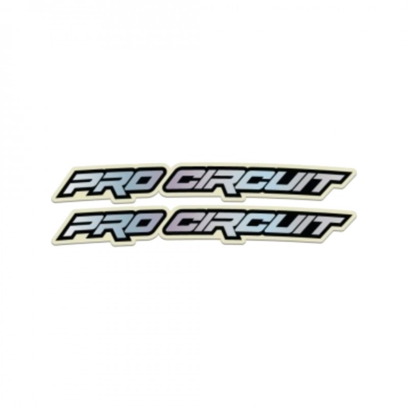 PRO CIRCUIT Adhesivos para guardabarros delantero HOLOGRAM 1138616