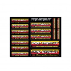 PRO CIRCUIT Original Logo Sticker Sheet 1138617