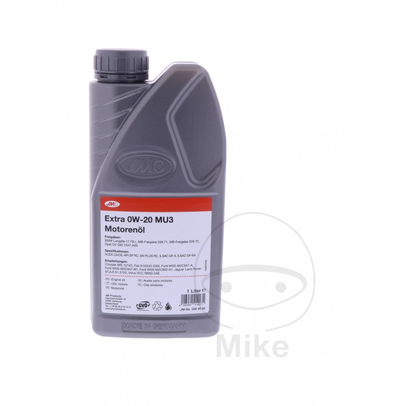 JMC Aceite motor 0W20 MU3 1 L EXTRA 0W-20 5584050