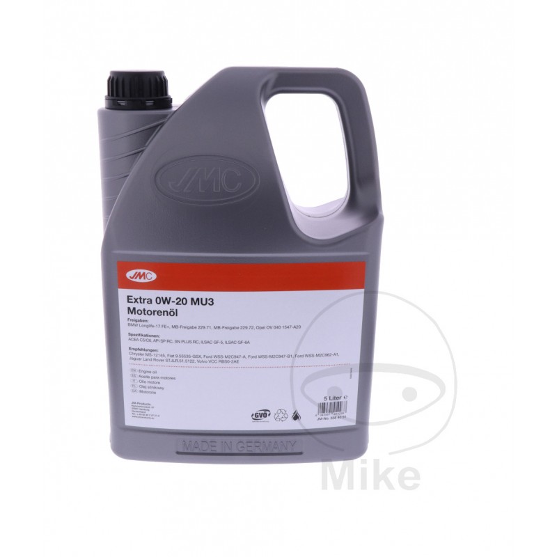 JMC Aceite motor 0W20 MU3 5 L EXTRA 0W-20 5584051