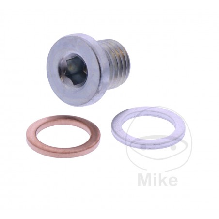 JMP Oil Drain Plug with Sealing Ring for Crankcase 3562561