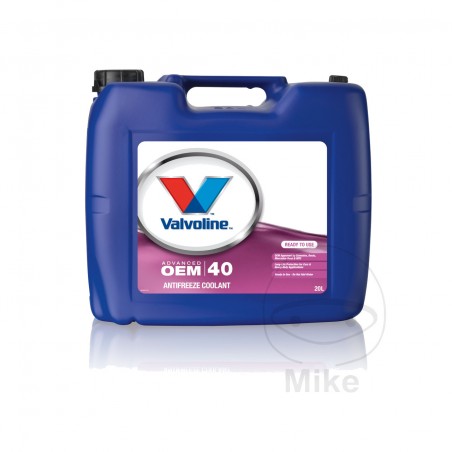 VALVOLINE Refrigerante con anticongelante para vehículos listo usar 20L RTU READY-MIX ALTN 5300071 ™ ADVANCED OEM ADV AFC 40 530