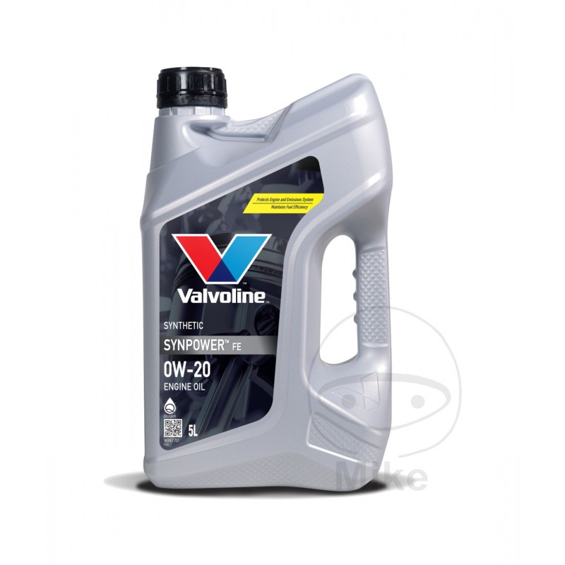 VALVOLINE Aceite para motor 0W20 FE 5L SYNPOWER™ SAE 0W-20 5580507