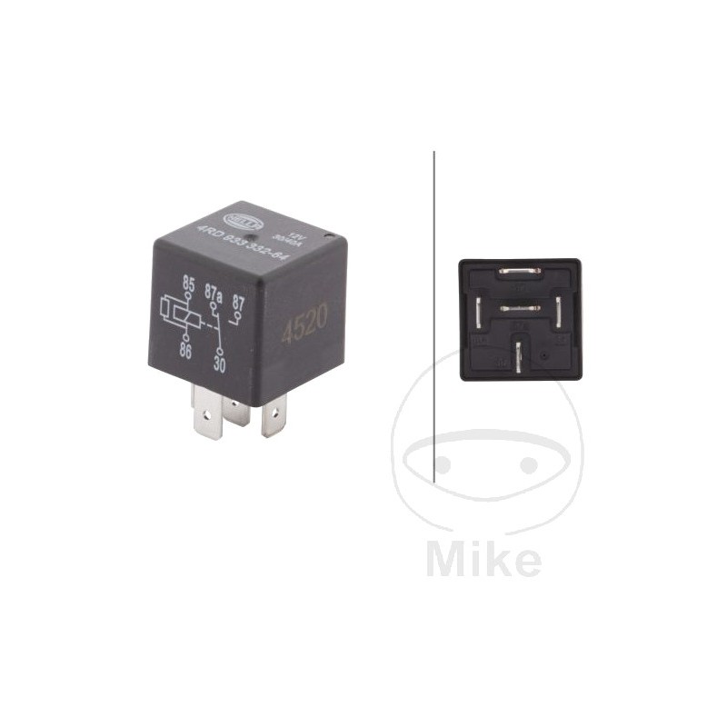 HELLA Multifunction Relay without bracket 12V 5-POLE - 4RD 933 332-641 1080660