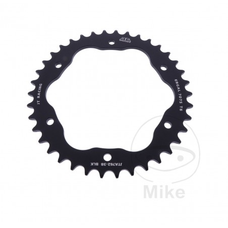 JT SPROCKETS Corona de aluminio para soporte DIV 520 7585029 38 7582575