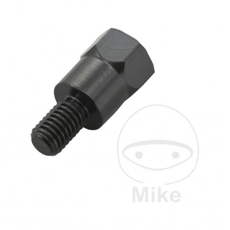 JMP Adaptador de retrovisor rosca izquierda m8 a derecha m10 x 1.25 para motocicleta 7132703