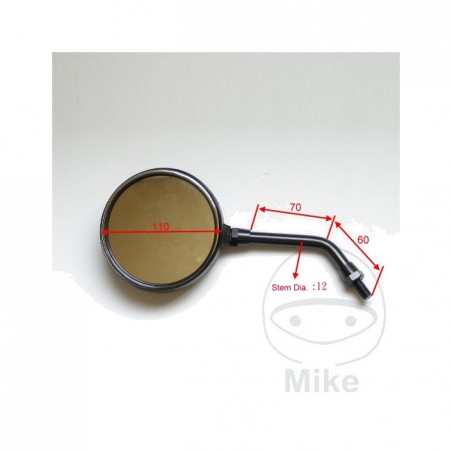 JMP Left and Right Motorcycle Mirrors 7139600