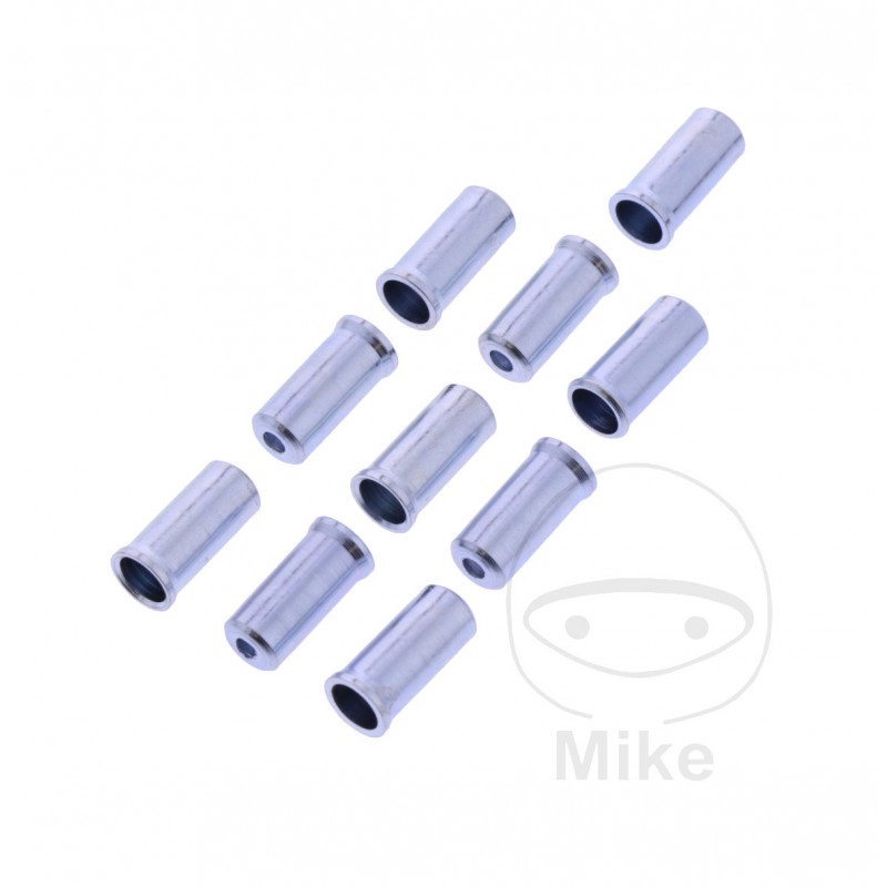 JMP Cápsula final para cable diez piezas 2.0 MM L:11MM A:2MM 7310753