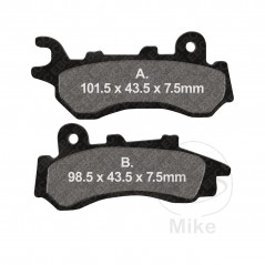 EBC Standard Scooter Brake Pads 7320132